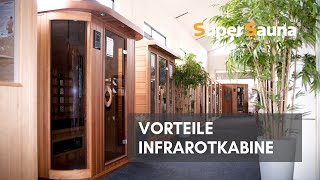 Infrarotkabine Vorteile  SuperSauna® [upl. by Garreth]