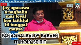 SUNDAY ILOCANO MASS  May 19 2024  Fr Rufo Abaya [upl. by Sirc]