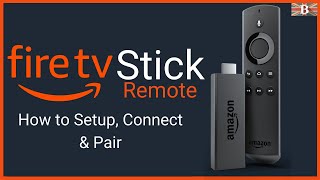 How to Pair Amazon Fire TV Stick Remote amp ConnectControl TV Volume [upl. by Mayberry435]