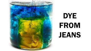 Extracting the blue dye in jeans [upl. by Rollie]