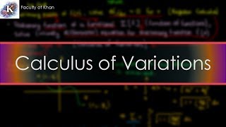 Introduction to Calculus of Variations [upl. by Neelrac]