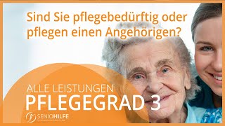 Welche Leistungen gibt es bei Pflegegrad 3 [upl. by Willock]