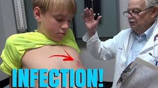 😵 💉 INFECTION vlog e84 💉😵 [upl. by Delamare]