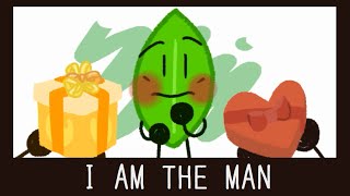 i am the man meme  BFB Firey x Leafy x Loser [upl. by Dreeda]