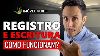 Como Funciona o Processo de Registro e Escritura [upl. by Elleirb]