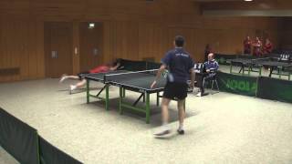 Der beste Ballwechsel der Tischtennis Saison 20122013 [upl. by Adnileb]