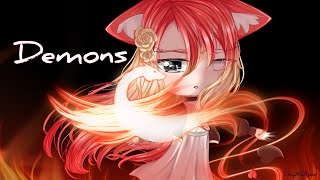 Demons GCMV  gacha  art animated [upl. by Itsud]