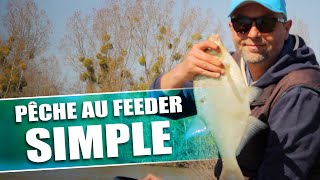 PÊCHE AU FEEDER SIMPLE  Les bases [upl. by Luebke]