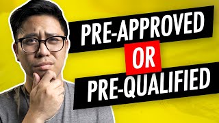 PreApproved VS PreQualified Whats the Difference  First Time Home Buyer Tips [upl. by Villiers]