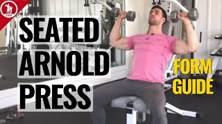 The Seated Arnold Press Exercise Guide  Discover The Proper Form amp Routine Recommendations [upl. by Rexford613]