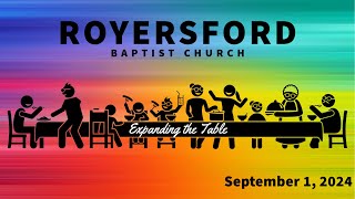 Royersford Baptist Church Worship September 1 2024 [upl. by Ettevad]