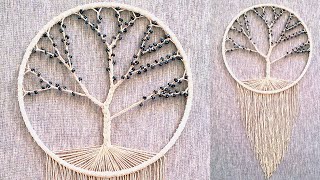 DIY atrapasueños quotARBOL DE LA VIDAquot [upl. by Claribel622]