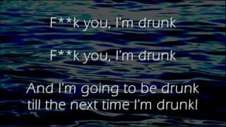 Fk You Im Drunk  Irish Drinking Song  Lyrics [upl. by Elay]