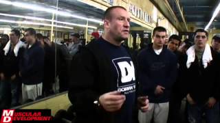 Dorian Yates Delt Exercises [upl. by Hemingway]