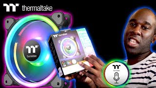 Thermaltake Riing Trio 12 RGB Fan Review and Test [upl. by Anoik]