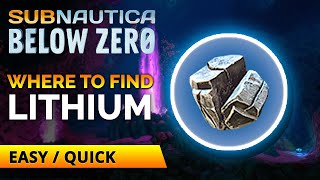 Where to find Lithium  Subnautica Below Zero [upl. by Daffodil594]