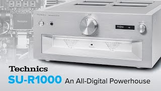 Review Technics SUR1000  An AllDigital Powerhouse [upl. by Zobkiw830]