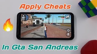 How To Apply Cheats In Gta San Andreas Android  Cheats For Gta San Andreas Android [upl. by Okorih629]