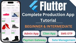 Flutter Complete Production App Tutorial [upl. by Miarzim]