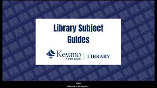 Subject Guides [upl. by Maida]