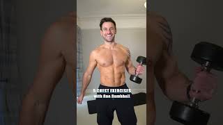 5 CHEST EXERCISES One Dumbbell [upl. by Vladimir693]