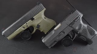 Glock 26 Vs Taurus G2CIs It Even Close [upl. by Goulette425]