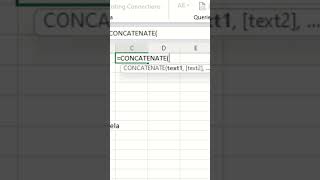 How to Use CONCATENATE Function in Excel [upl. by Gnagflow]