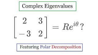 Complex eigenvalues [upl. by Angelico497]