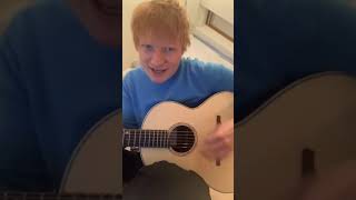 Ed Sheeran  quotTidesquot  IG LIVE 021121 [upl. by Nrobyalc415]