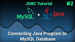 JDBC Tutorial for Beginners 2  Connecting Java Program to MySQL Database [upl. by Clary]