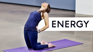 10 Minute Yoga For Energy Better Than Coffee [upl. by Dreda]