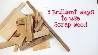 3 Brilliant Crafts from Wood Scrap  Scrap Wood Ideas  DIY Wood Crafts  Small Wood Craft Projects [upl. by Dani]