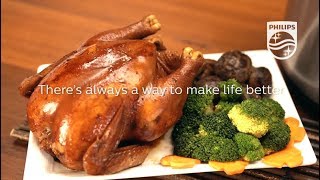 Philips AllInOne cooker Prosperity Chicken Recipe [upl. by Rehctaht403]