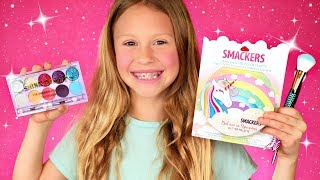 Using ONLY Kids Makeup Review and Spring Makeup Tutorial [upl. by Nwahsek]