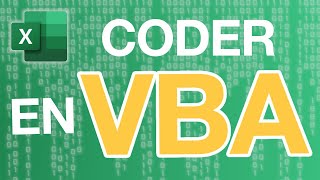 Comment coder en VBA dans EXCEL [upl. by Yeldar767]