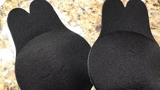 Invisible Bra Review  Reusable selfAdhesive Strapless Bra  Silicone Rabbit Bra [upl. by Marmawke]