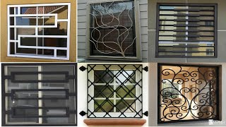 100 Modern windows grill design ideas  Window iron grill 2025 [upl. by Wiskind]