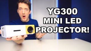 YG300 LED PROJECTOR REVIEW [upl. by Noitsuj]