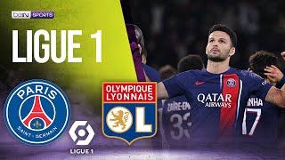 PSG vs Lyon  LIGUE 1 HIGHLIGHTS  042124  beIN SPORTS USA [upl. by Yerkovich863]