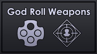 Destiny 2 What Makes a God Roll Weapon The Best Perks For All Guns [upl. by Alimat241]