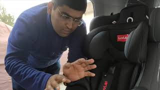 How To Fix Isofix Child Car Seat in TATA Altroz [upl. by Honor]