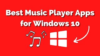 5 Best Free Music Player for Windows 10 Free Audio Player Software for PC [upl. by Odnumyer498]