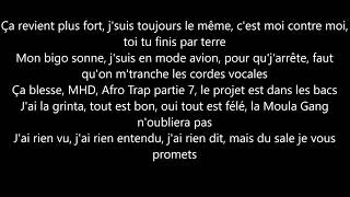 MHD  Afro Trap part7 la puissance parolelyrics [upl. by Lali]