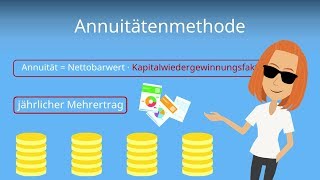 Annuitätenmethode  Dynamische Investitionsverfahren einfach erklärt [upl. by Nemlaz]