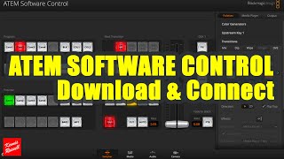 How to Download amp Connect ATEM Software Control ATEM Mini Pro Tutorial [upl. by Cletis62]