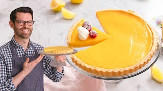 Classic Lemon Tart Recipe [upl. by Gavini]