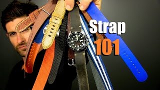 Watch Strap Tutorial  How To Accessorize With Watch Straps  Watch Band 101 [upl. by Brandy]