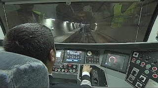 Europe and Asia joined by Marmaray tunnel under the Bosphorus Strait [upl. by Adolpho]