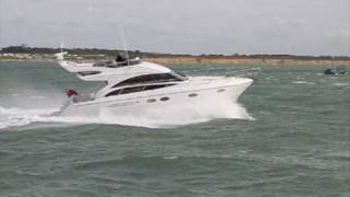 Motor Boats Monthly Sealine F42 vs Princess 42 MBM boat test [upl. by Thormora]