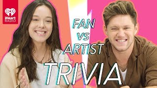 Niall Horan Goes Head to Head With His Biggest Fan  Fan Vs Artist Trivia [upl. by Ellehcil]